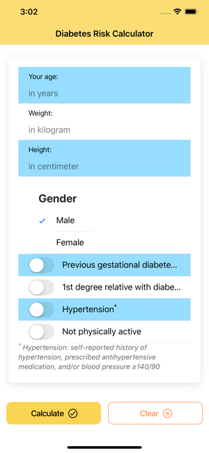 Diabetes Risk Calculator Pro(圖1)-速報App