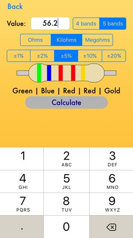 Resistor Color Code Calculatorのおすすめ画像4