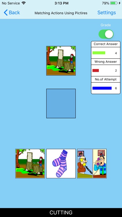 Matching Actions Using Pics screenshot-4