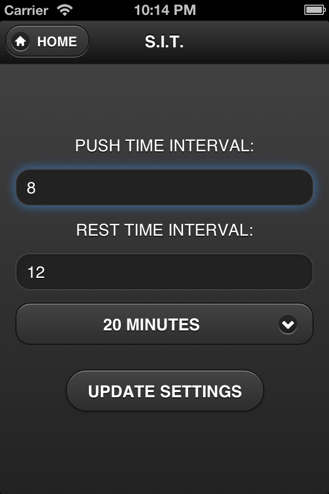 Simple Interval Timer - S.I.T. screenshot 2