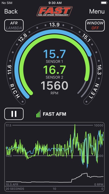 FAST Wireless Air Fuel Meter