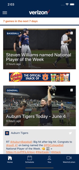 Auburn Athletics(圖1)-速報App