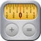iMB Tape Calculator lets you calculate feet and inches easily and display the results on a visual tape measure