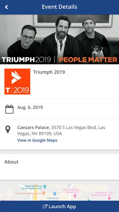 Triumph Events screenshot 2