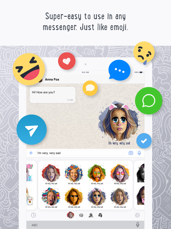 Emolfi: power up any messenger screenshot 3