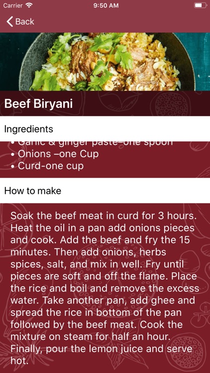 Biryani-Recipes screenshot-4