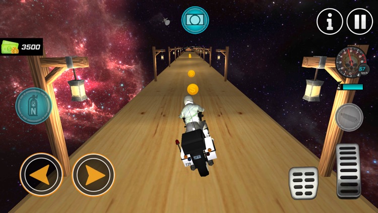 Galaxy Bike Ramp Stunts