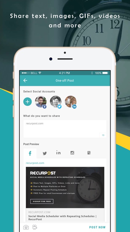 RecurPost - Social Media App screenshot-3