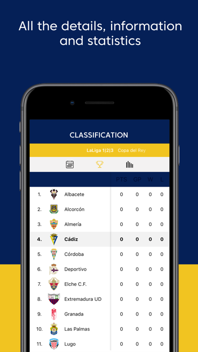 Cádiz CF - App Oficial screenshot 3