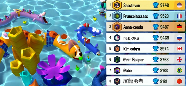 App Store 上的 貪食蛇對決 全新3d貪食蛇遊戲