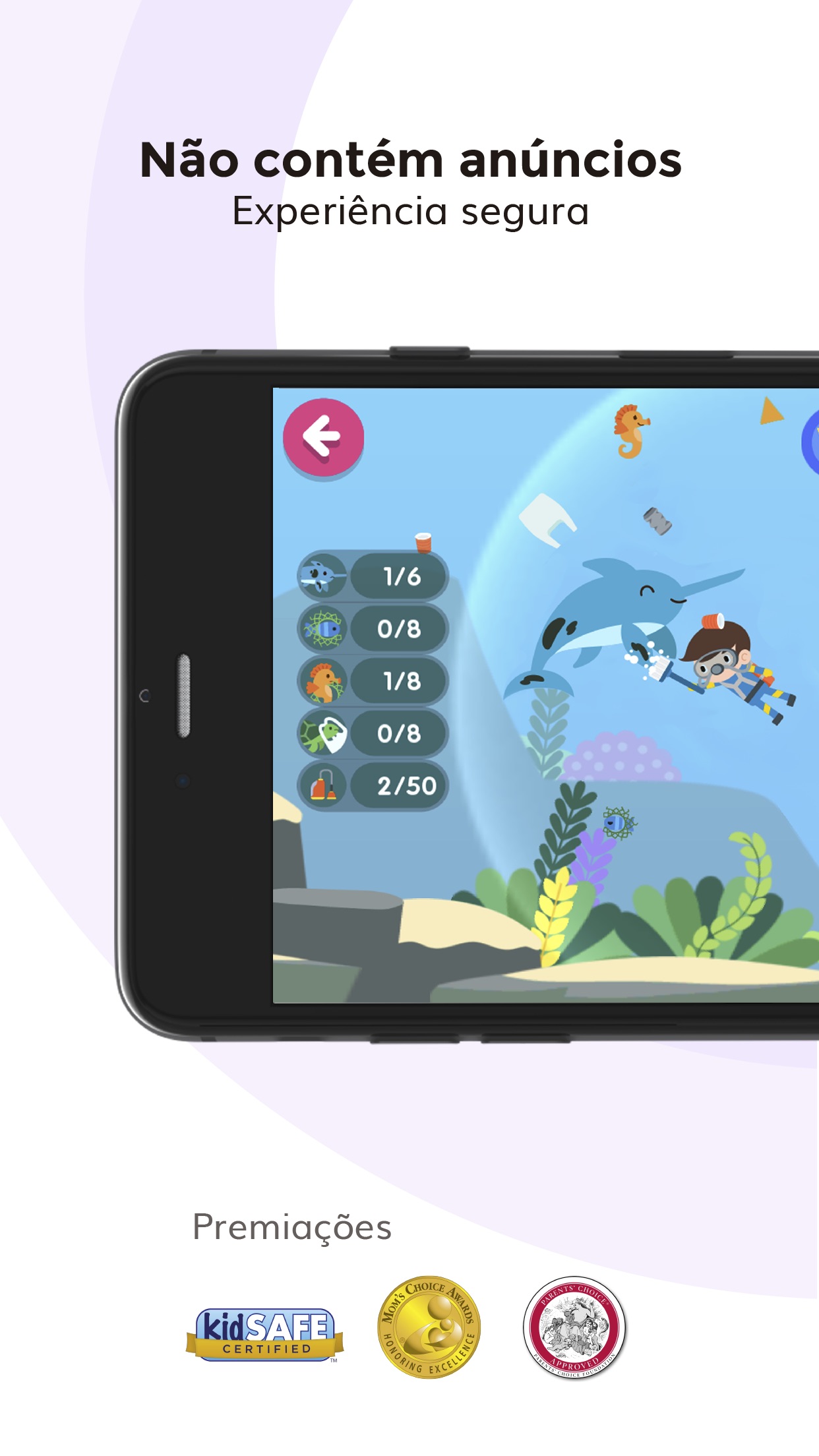 Screenshot do app Papumba: Jogos para Crianças