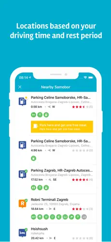 Captura 2 Truck Parking Europe iphone