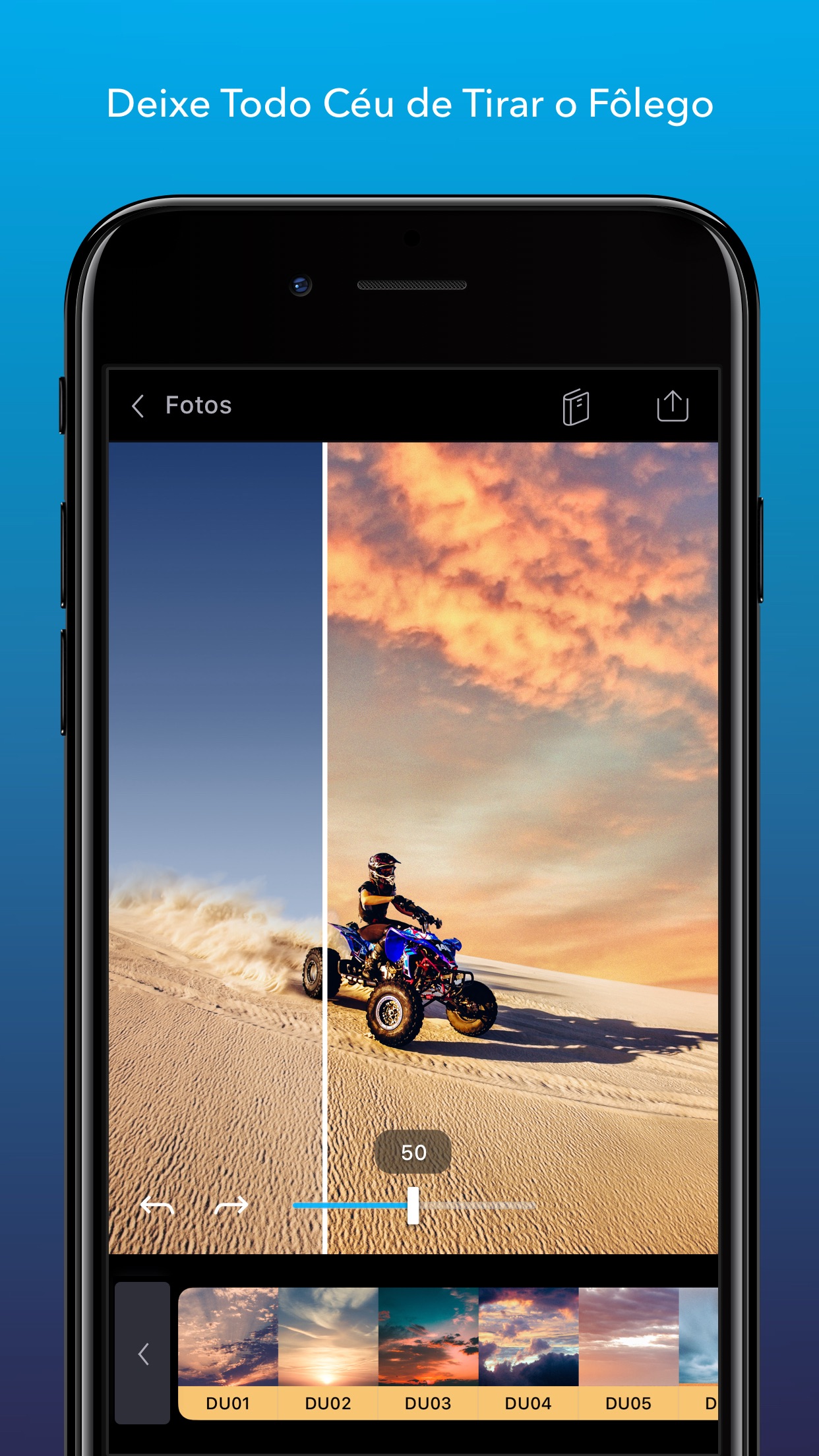 Screenshot do app Enlight Quickshot