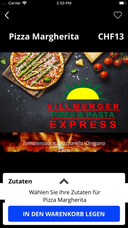 Villmerger Pizza Express