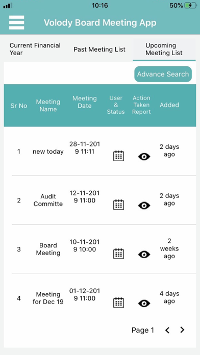 Volody Board Meeting App screenshot 3