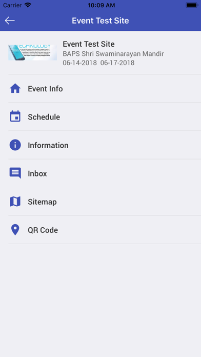 Events Registration screenshot 2