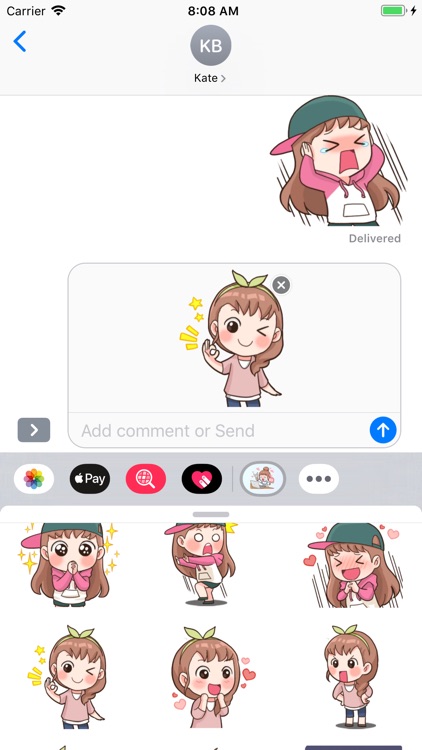 Fan Girl Stickers screenshot-5