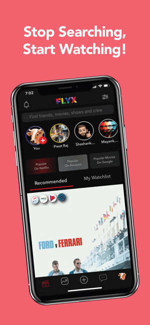 Flyx - Just Watch Favorites