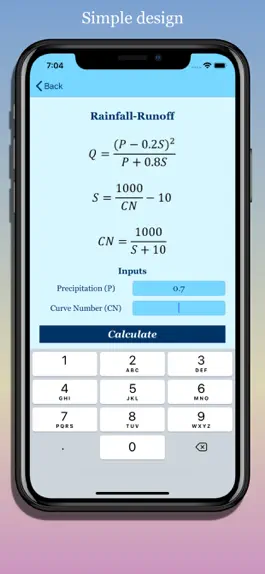 Game screenshot Hydrology Calculator apk
