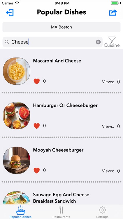 Popular Dishes screenshot-3