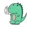 Lovely dinosaur stickers bring you more happiness