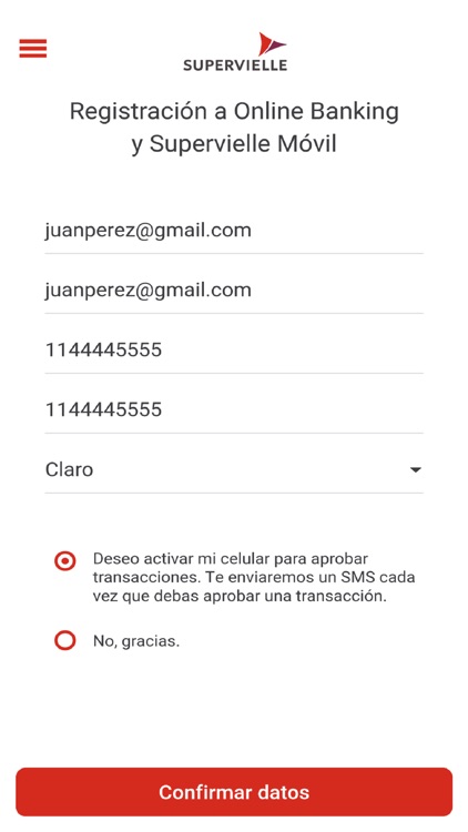 Supervielle Registración screenshot-6