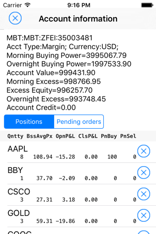 Cheb FX Trader - náhled