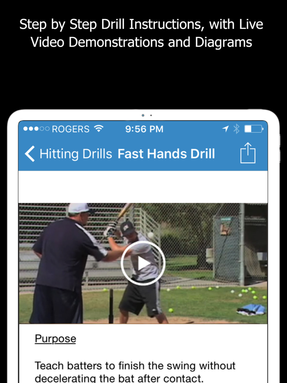 Baseball Blueprint - Drills, Practice Planner, Strategies and Diagram Tool for Coaches screenshot