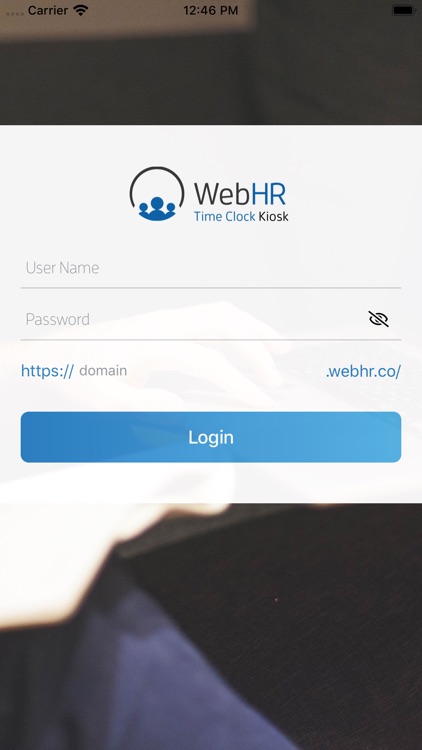 WebHR - Time Clock Kiosk