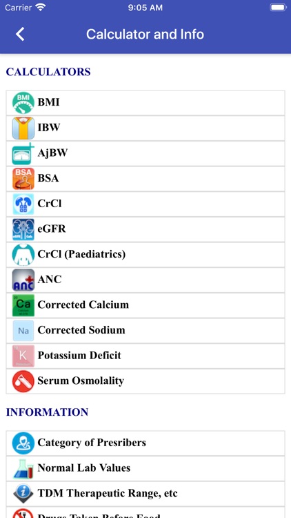 Blue Book Drug Formulary