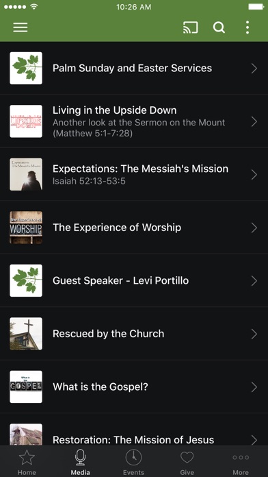 Fellowship Bible Church App screenshot 2