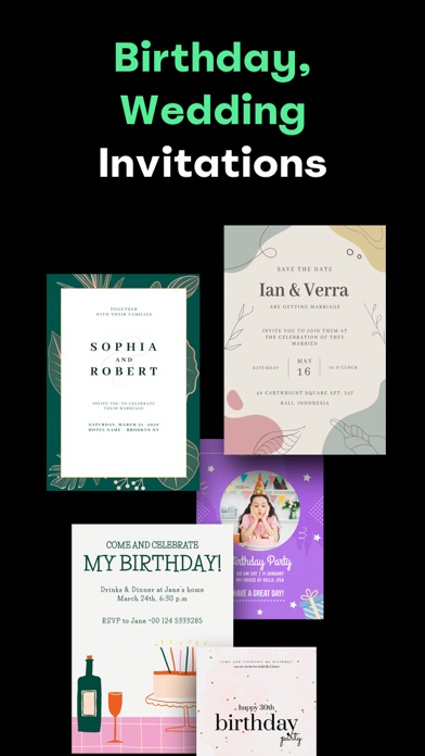 Flyer, Invitation & Card Maker screenshot 3