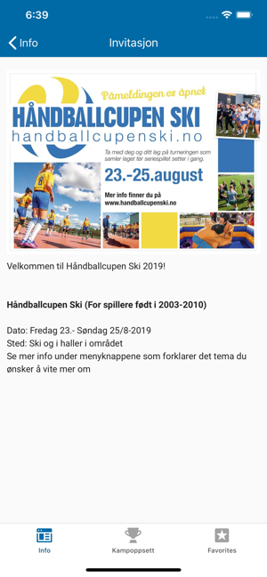 Håndballcupen Ski(圖2)-速報App