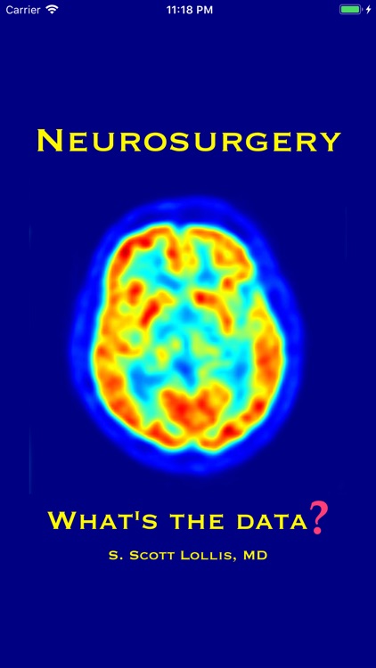 Neurosurgery: What's the data?