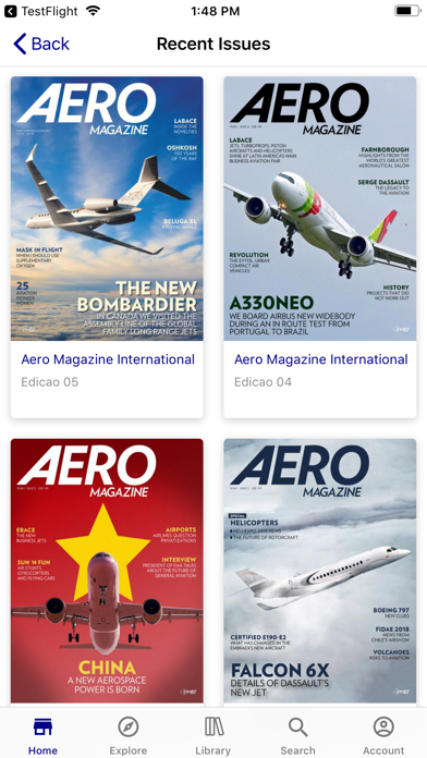 Aero Magazine International screenshot 2