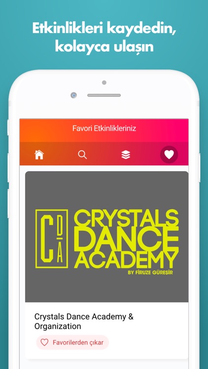 Dance Map - Etkinlik Takvimi screenshot-3