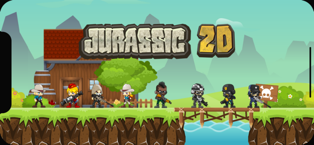 Jurassic 2D: Dino Platformer