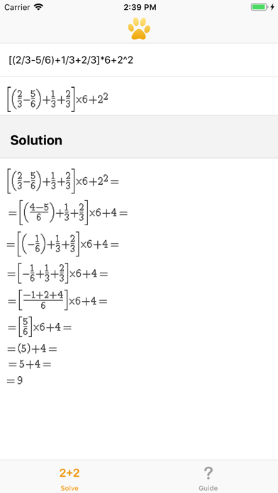 How to cancel & delete Solve Expressions from iphone & ipad 1