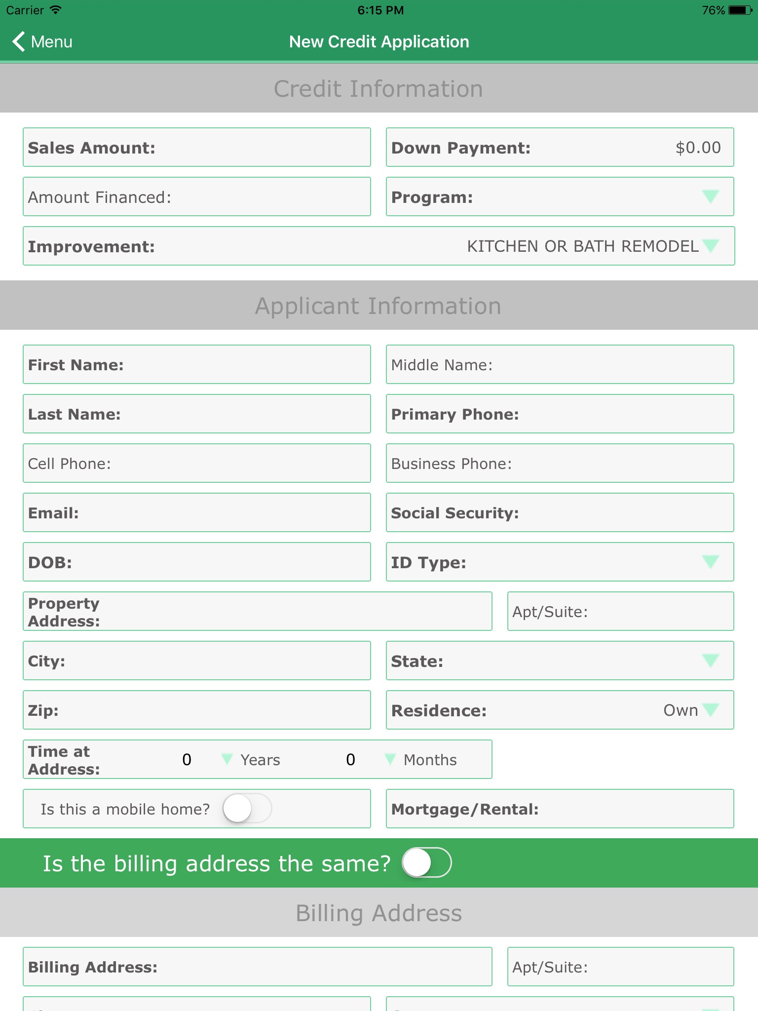 Service Finance Dealer App screenshot 4