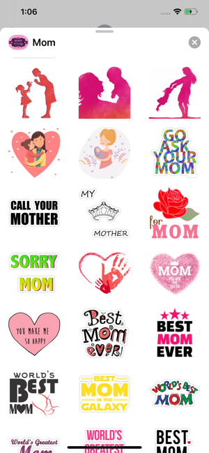 I love my Mom - stickers(圖2)-速報App