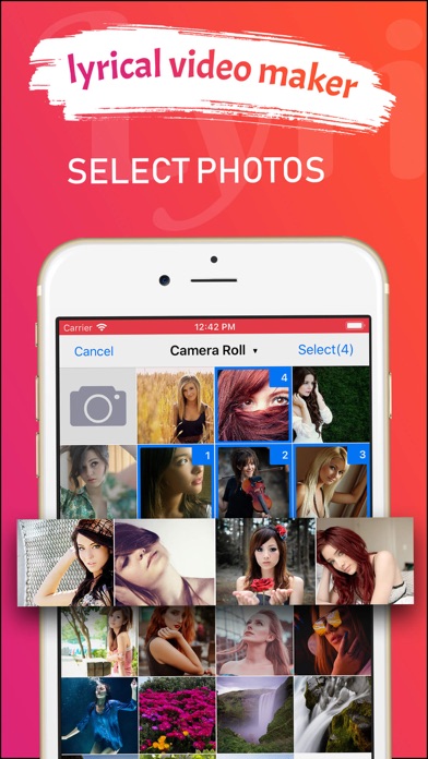 How to cancel & delete Photo Lyrical Video Maker.ly from iphone & ipad 2