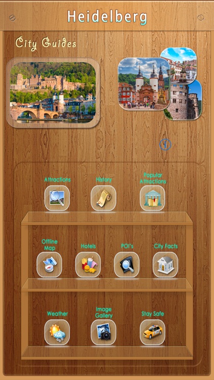 Heidelberg Offline Map Guide