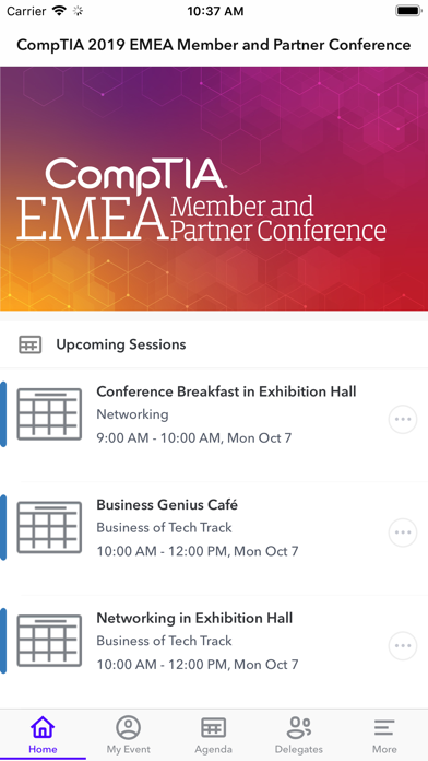 CompTIA Events screenshot 3