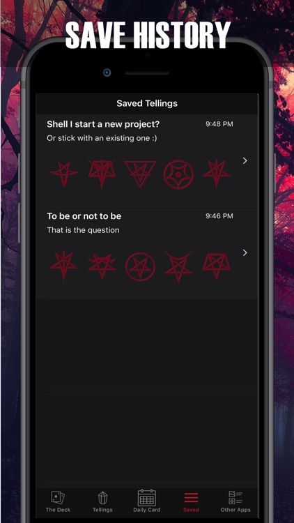 Satanic Tarot for the damned screenshot-3