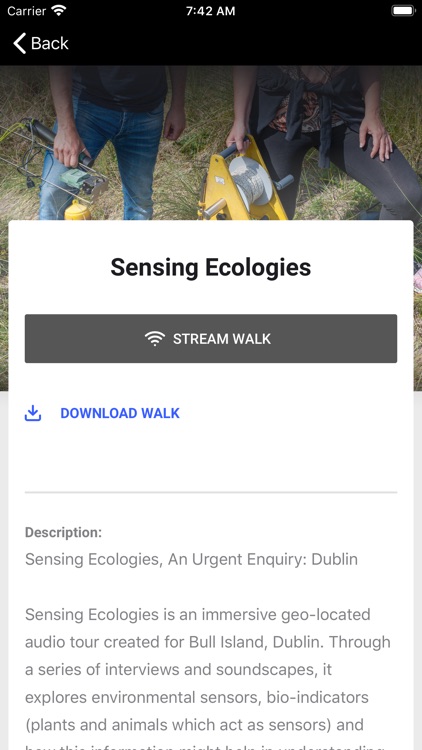 Sensing Ecologies