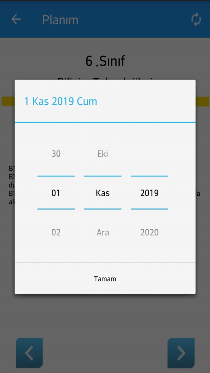 Ders Planım-Kazanımlar