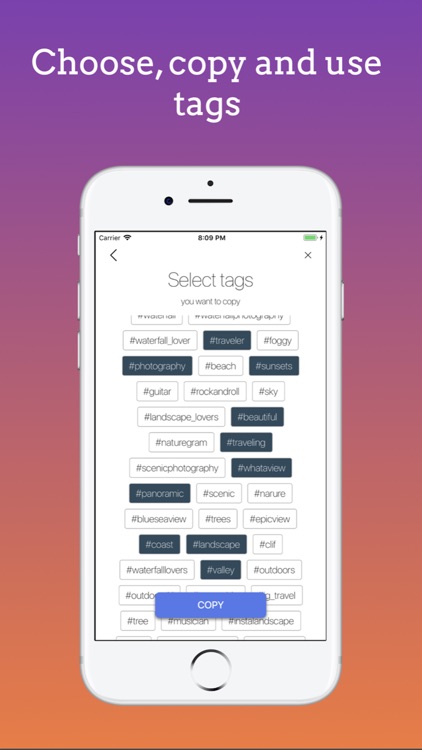 Tagenator - Tags for Instagram