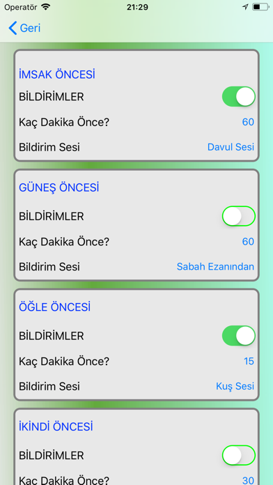 İmsakiyeli Ezan Vakti screenshot 2