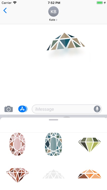 Vintage Diamond Stickers screenshot-3