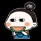 "Big Maruko Gif Emoticon Pack" is a pure iMessage app for chatting with friends